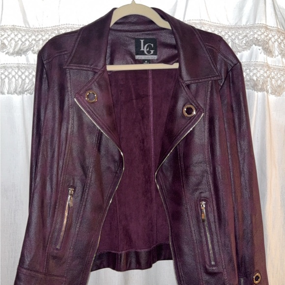 LG Jackets & Blazers - LG Women's Deep Purple Jacket
